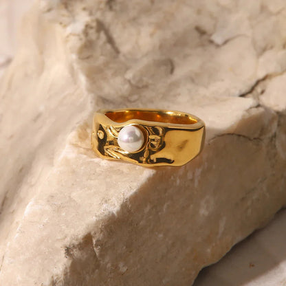 [Amore]Cerulia Freshwater Pearl Ring