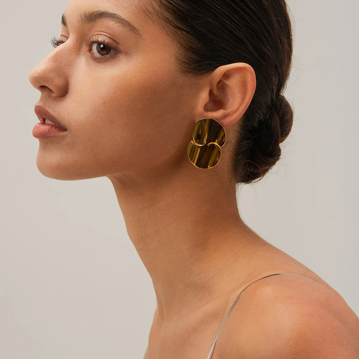 [Amore]Mireille Gold Earrings