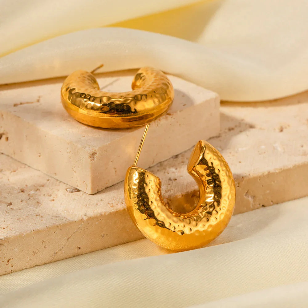[Amore]Bethany Gold Earrings