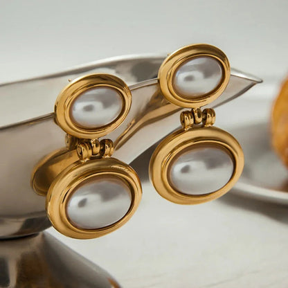 [Amore]Winnie Freshwater Pearl Earrings