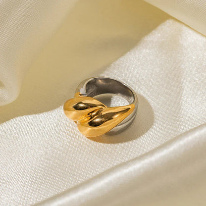[Amore]Fatima Two Tone Ring