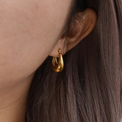 [Amore]Evie Hoop Earrings