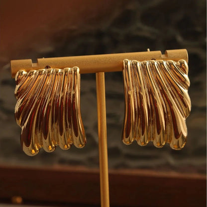 [Amore]Alisa Gold Earrings