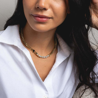 [Amore]Maelle Diamond Necklace