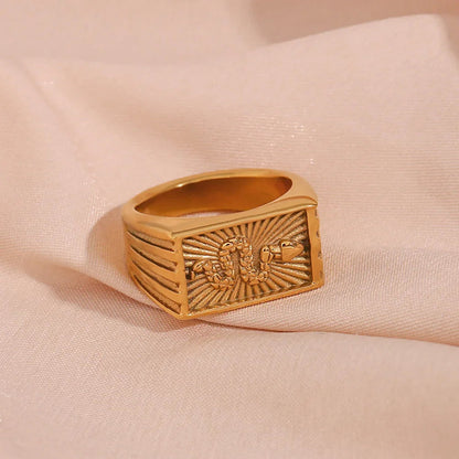 [Amore]Miles Gold Ring
