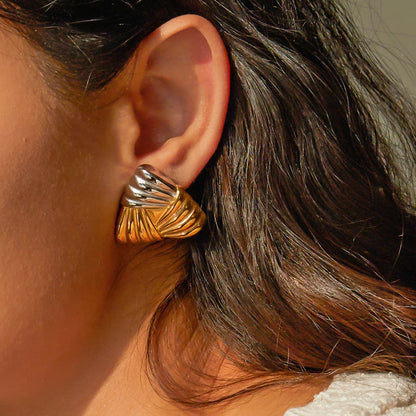 [Amore]Brigitte Gold Earrings