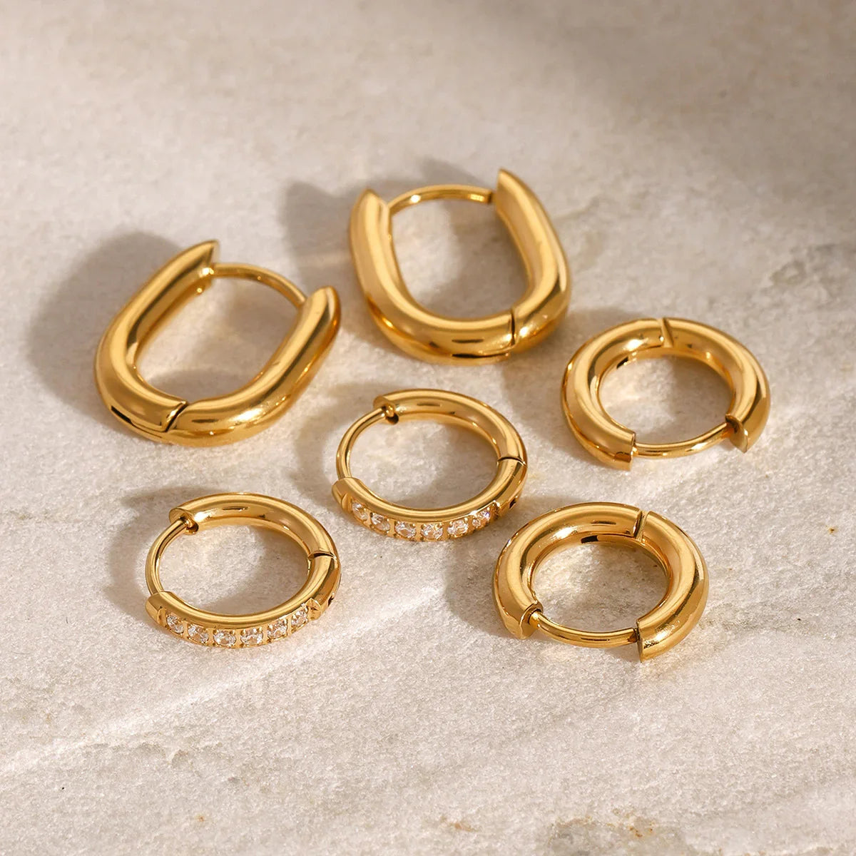 [Amore]Florielle Staple Hoops Bundle