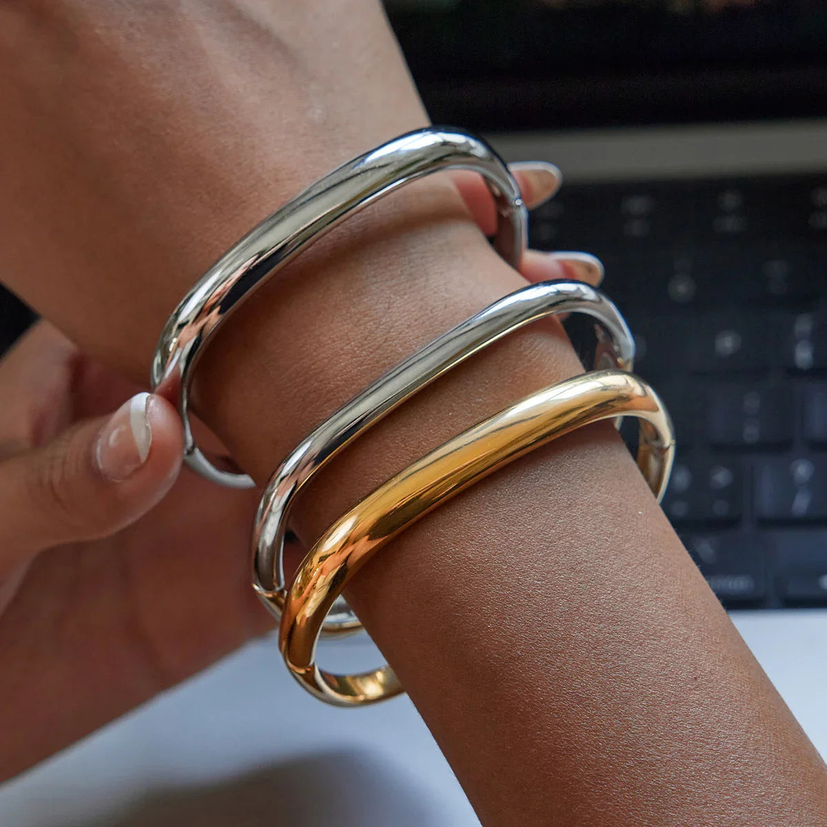 [Amore]Annelise Gold Bracelet