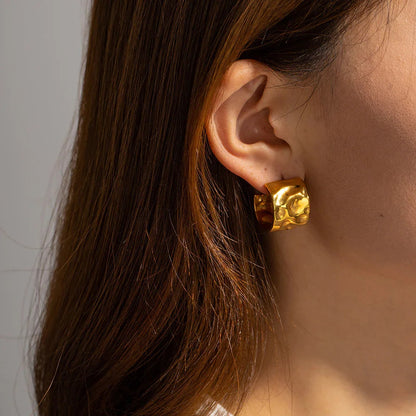 [Amore]Jane Gold Earrings