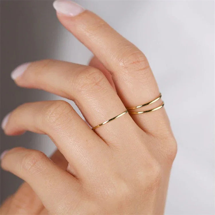 [Amore]Edith Gold Ring