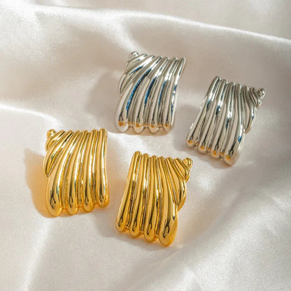 [Amore]Alisa Gold Earrings