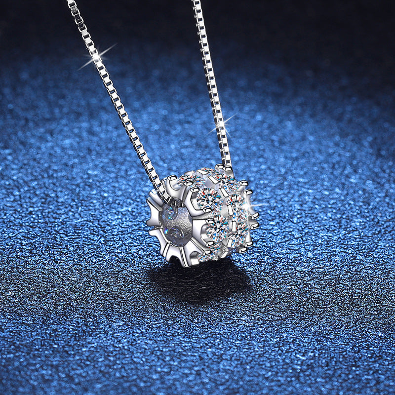 [Amore]ELEGANT SLIM-WAIST MOISSANITE NECKLACE