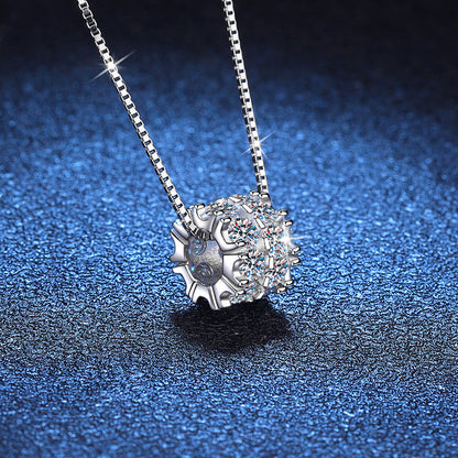 [Amore]ELEGANT SLIM-WAIST MOISSANITE NECKLACE