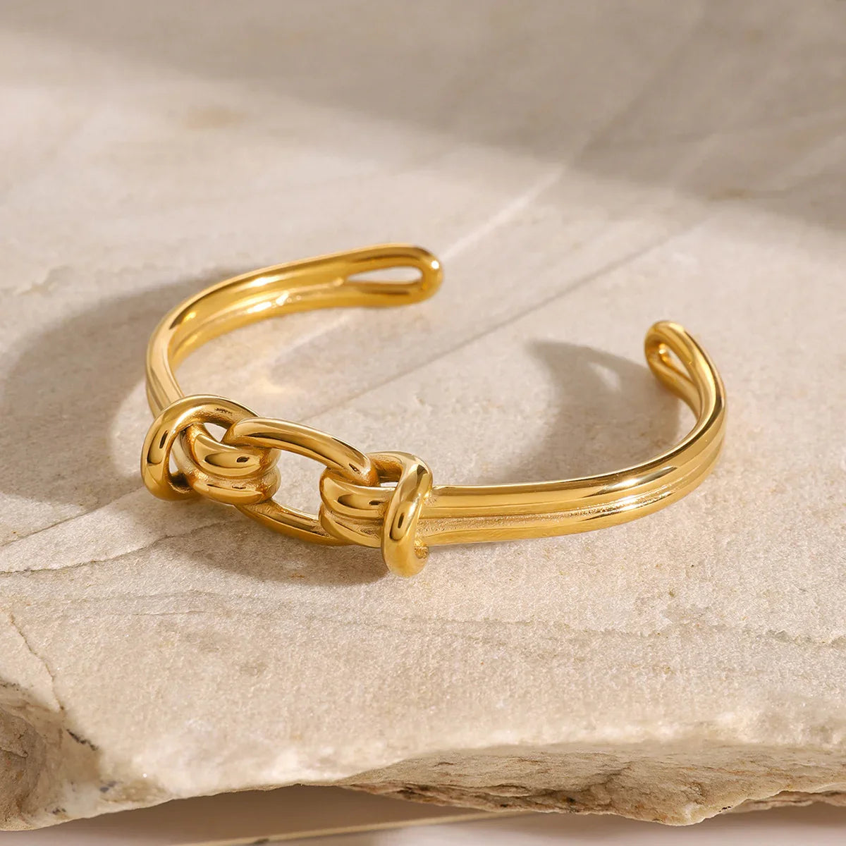 [Amore]Luce Gold Knot Bangle