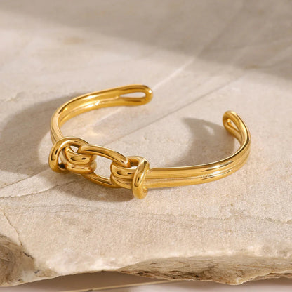 [Amore]Luce Gold Knot Bangle