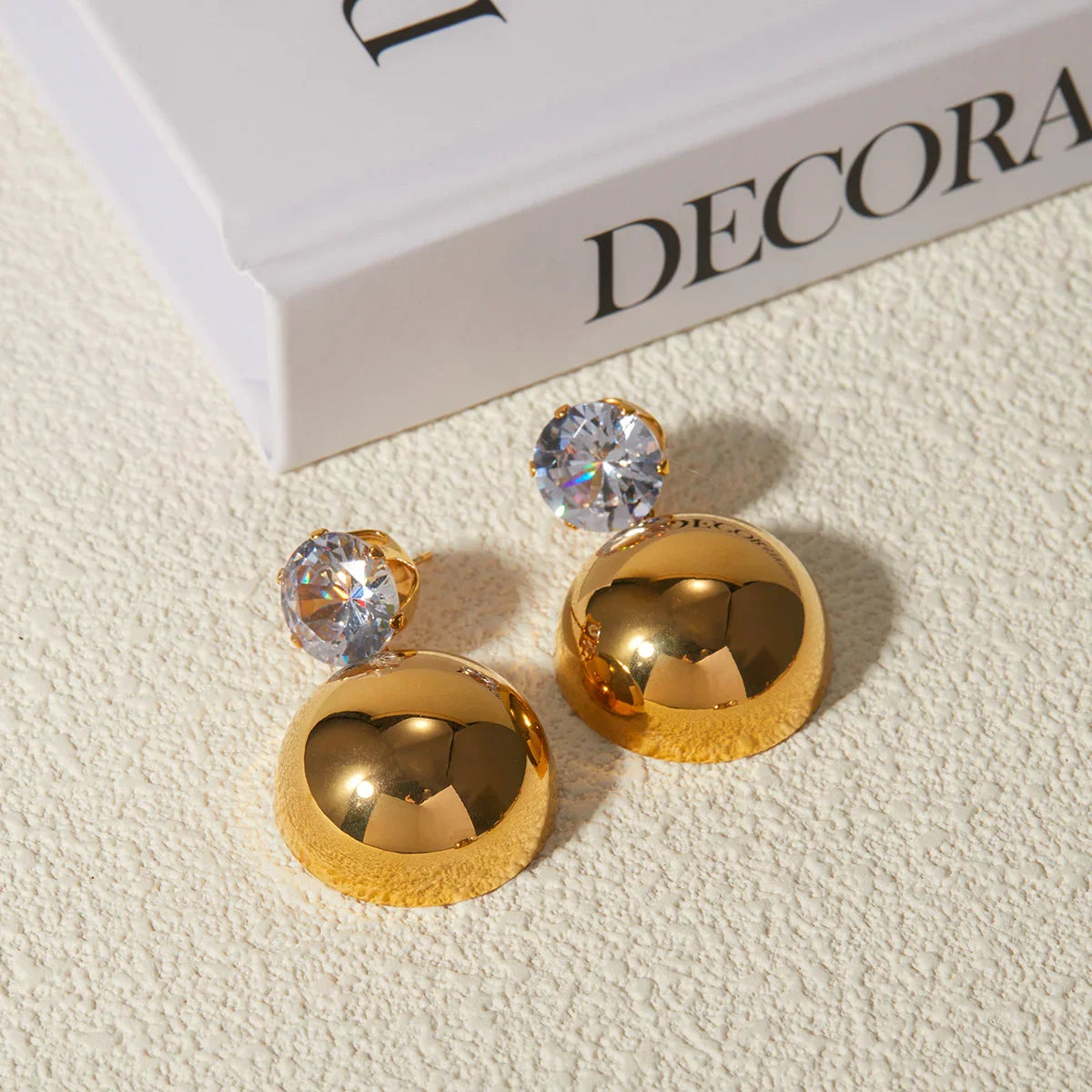 [Amore]Gretta Gold Earrings