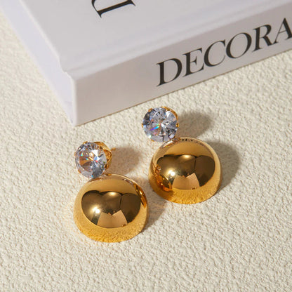 [Amore]Gretta Gold Earrings