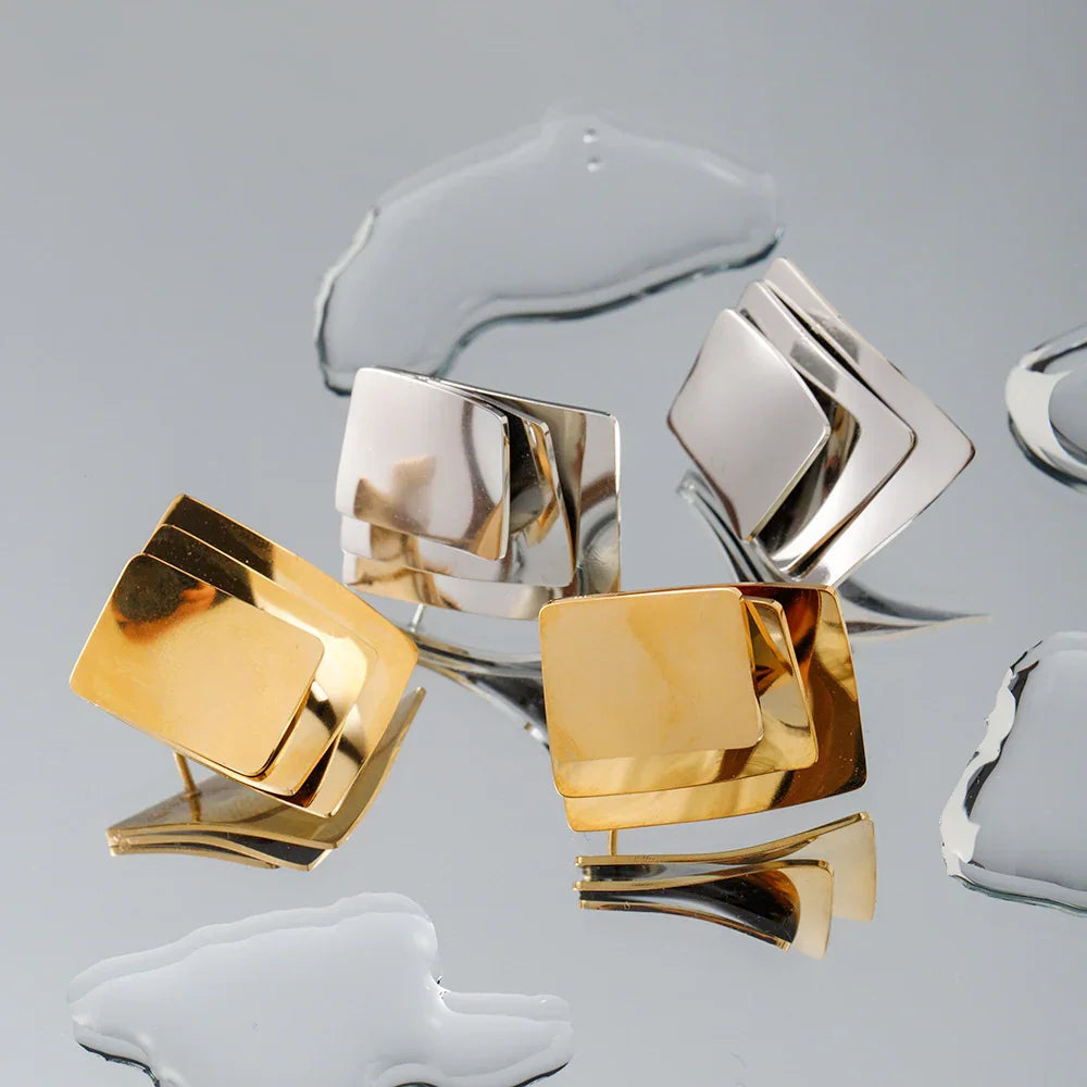 [Amore]Hettie Gold Earrings