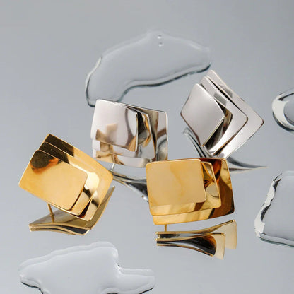 [Amore]Hettie Gold Earrings