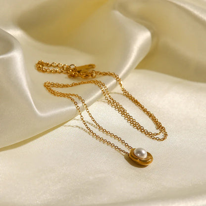 [Amore]Nancy Freshwater Pearl Necklace