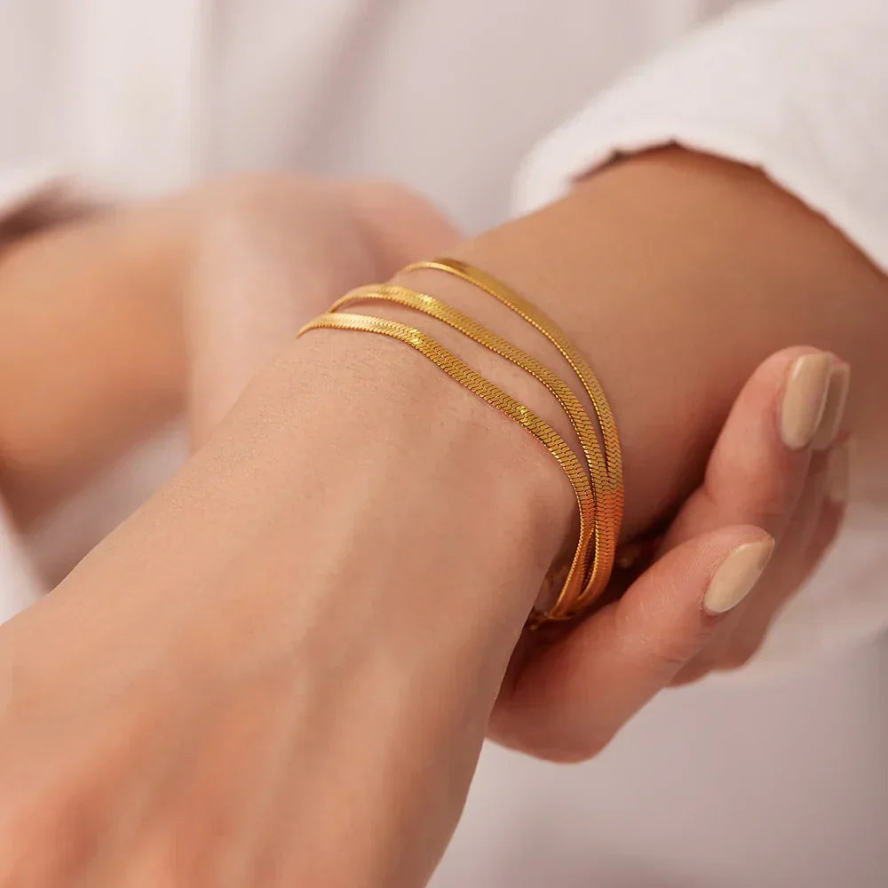 [Amore]Abella Gold Bracelet