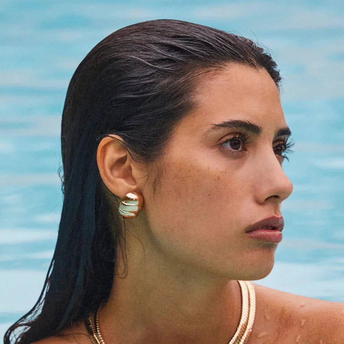 [Amore]Willa Gold Earrings