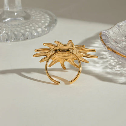 [Amore]Solstice Golden Sun Ring