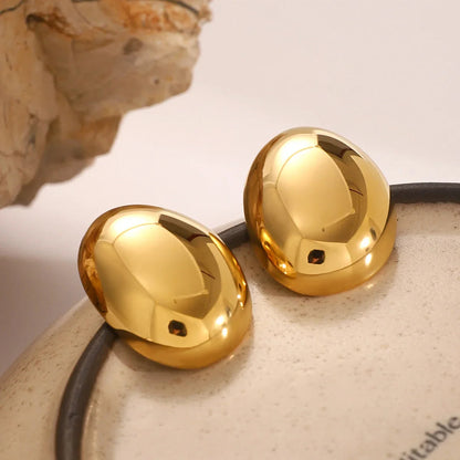 [Amore]Callista Gold Bean Earrings