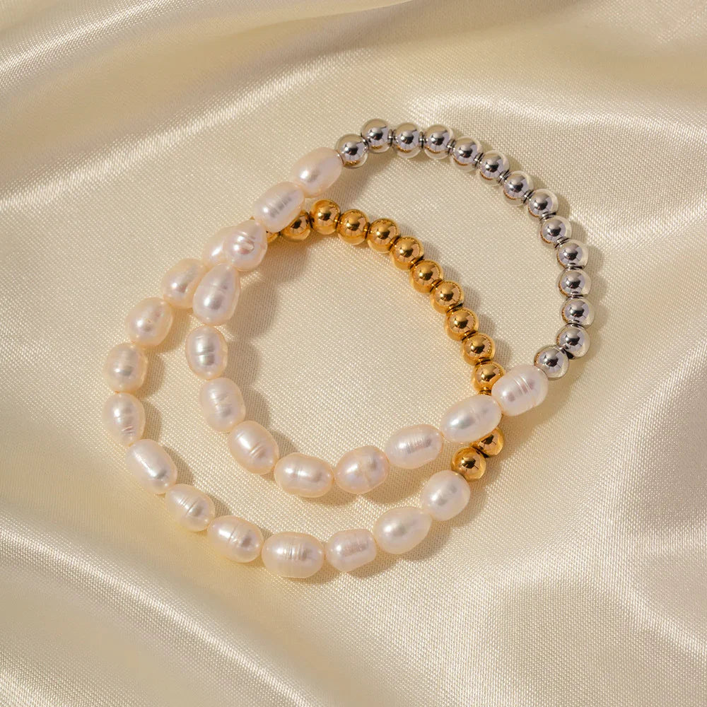 [Amore]Margaux Freshwater Pearl Bracelet