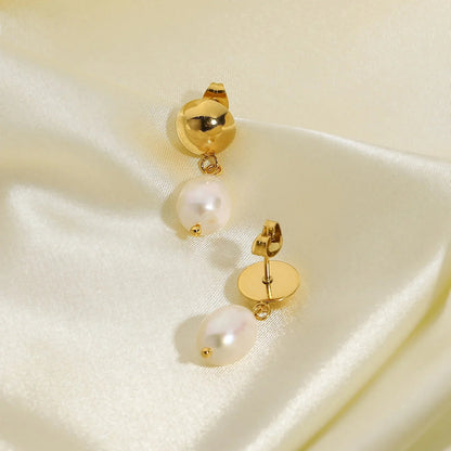 [Amore]Cornelia Freshwater Pearl Earrings