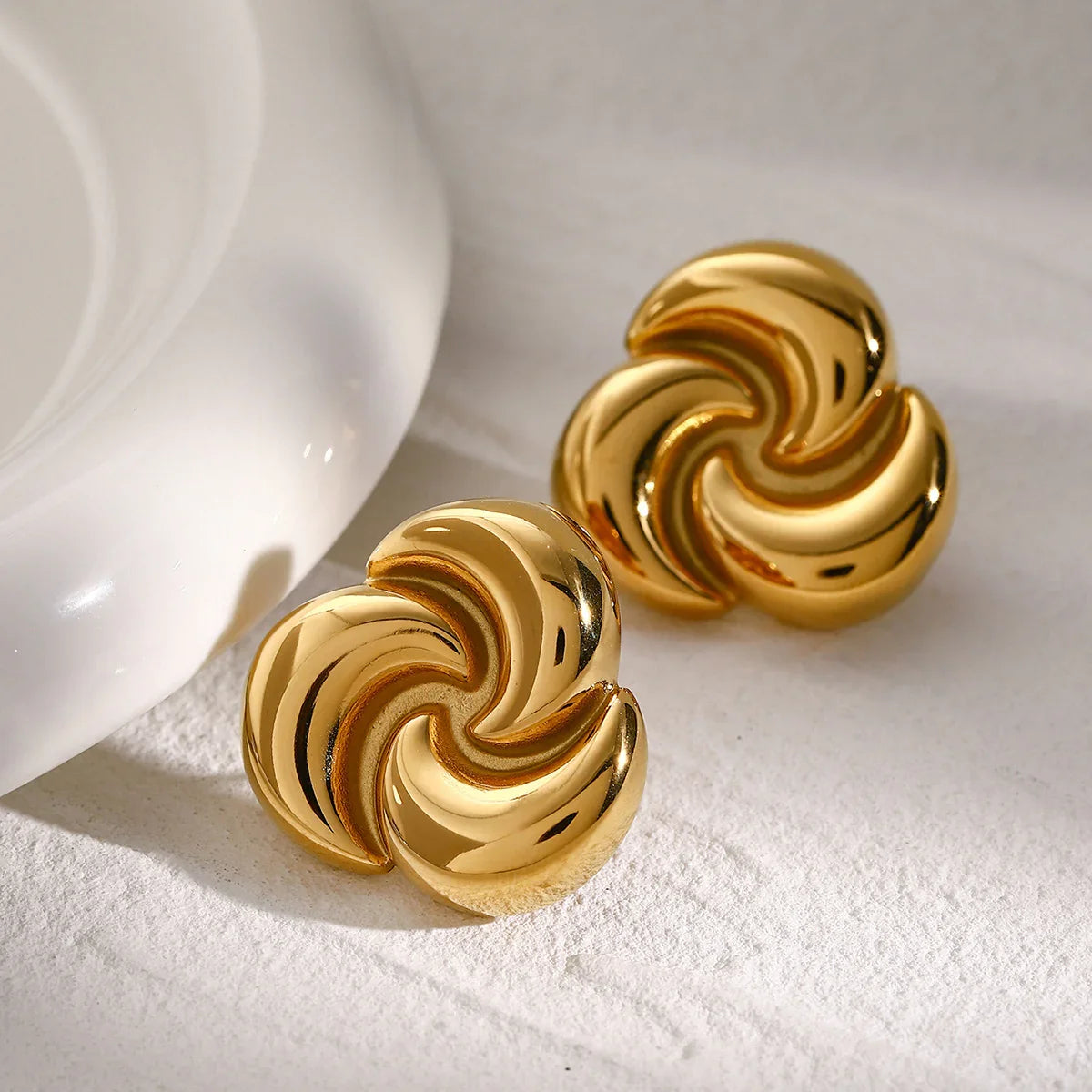 [Amore]Celestia Gold Earrings