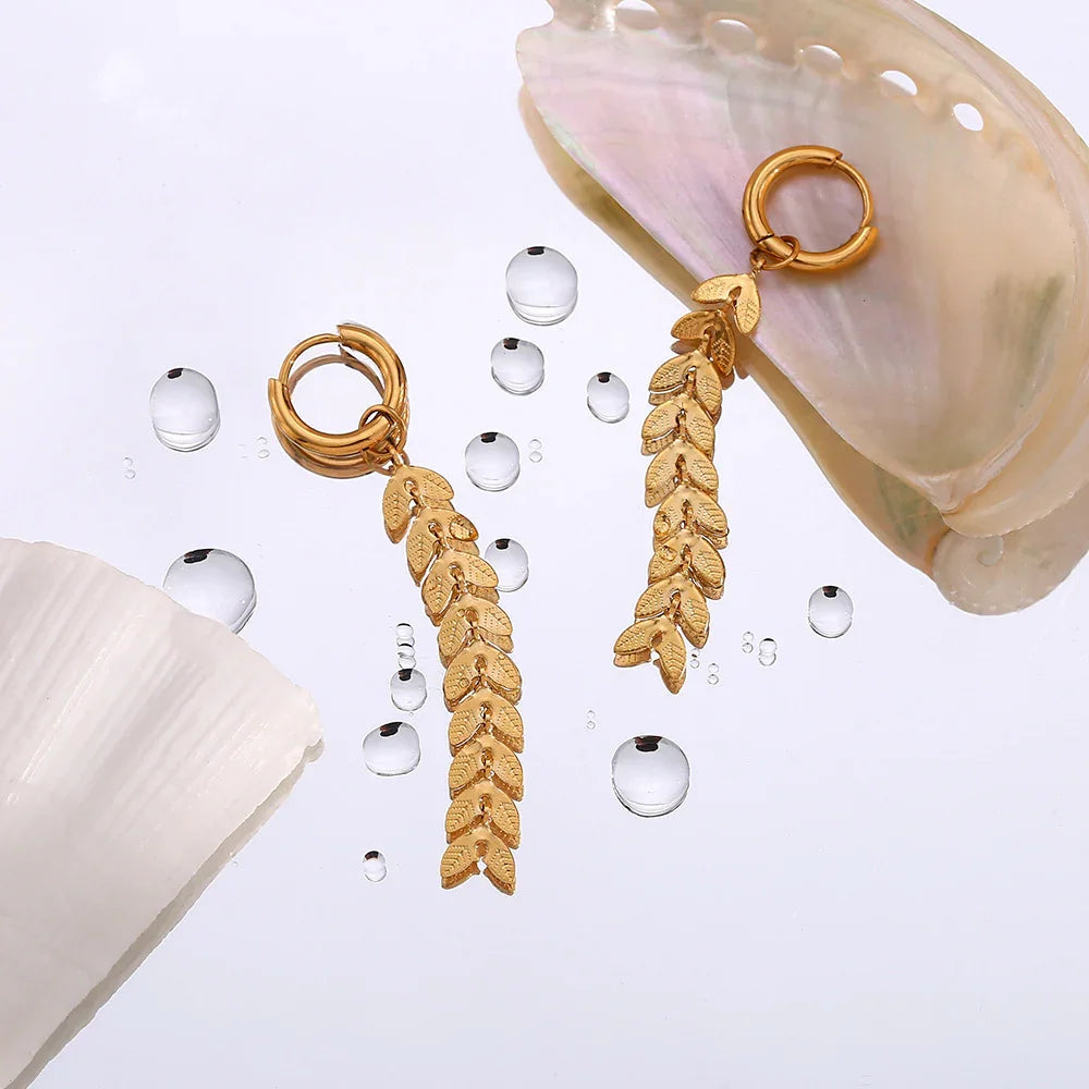[Amore]Faith Fishtail Earrings