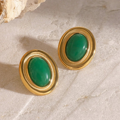 [Amore]Fresca Gemstone Earrings