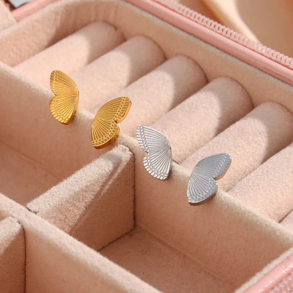 [Amore]Lilac Gold Earrings