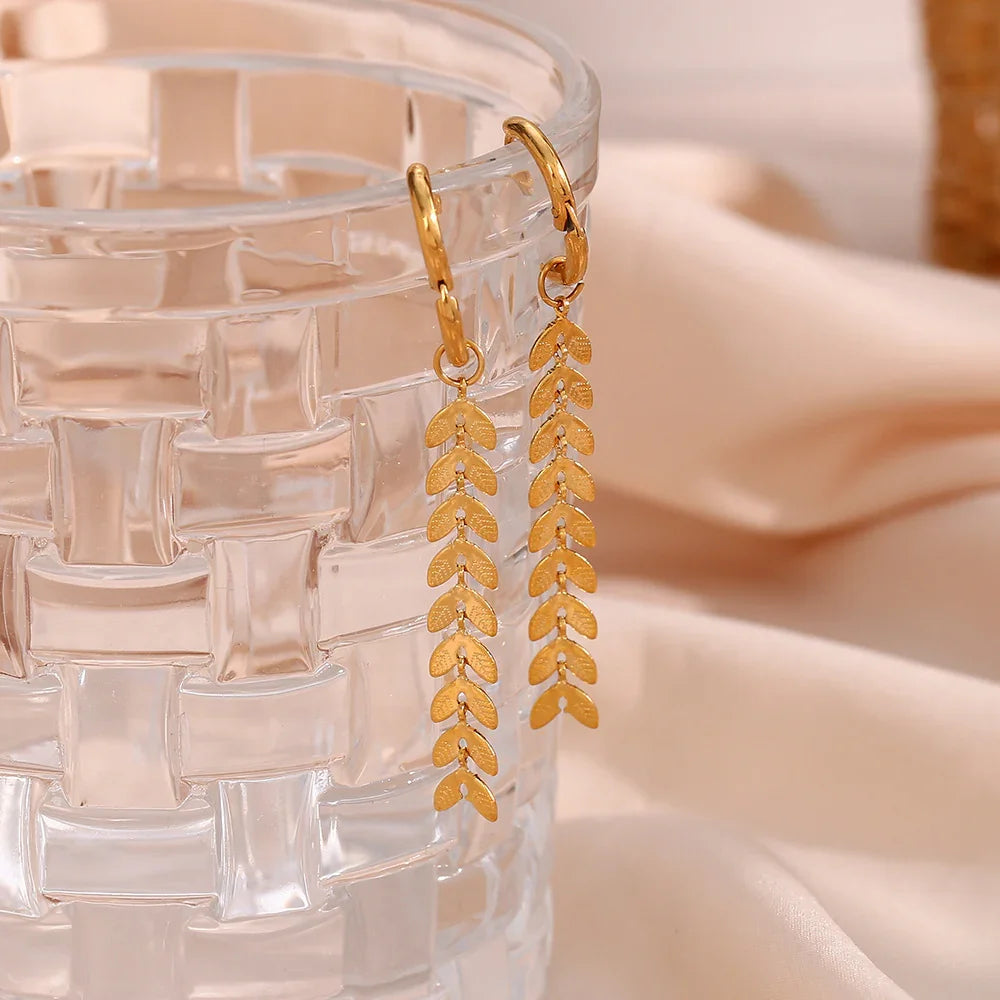 [Amore]Faith Fishtail Earrings