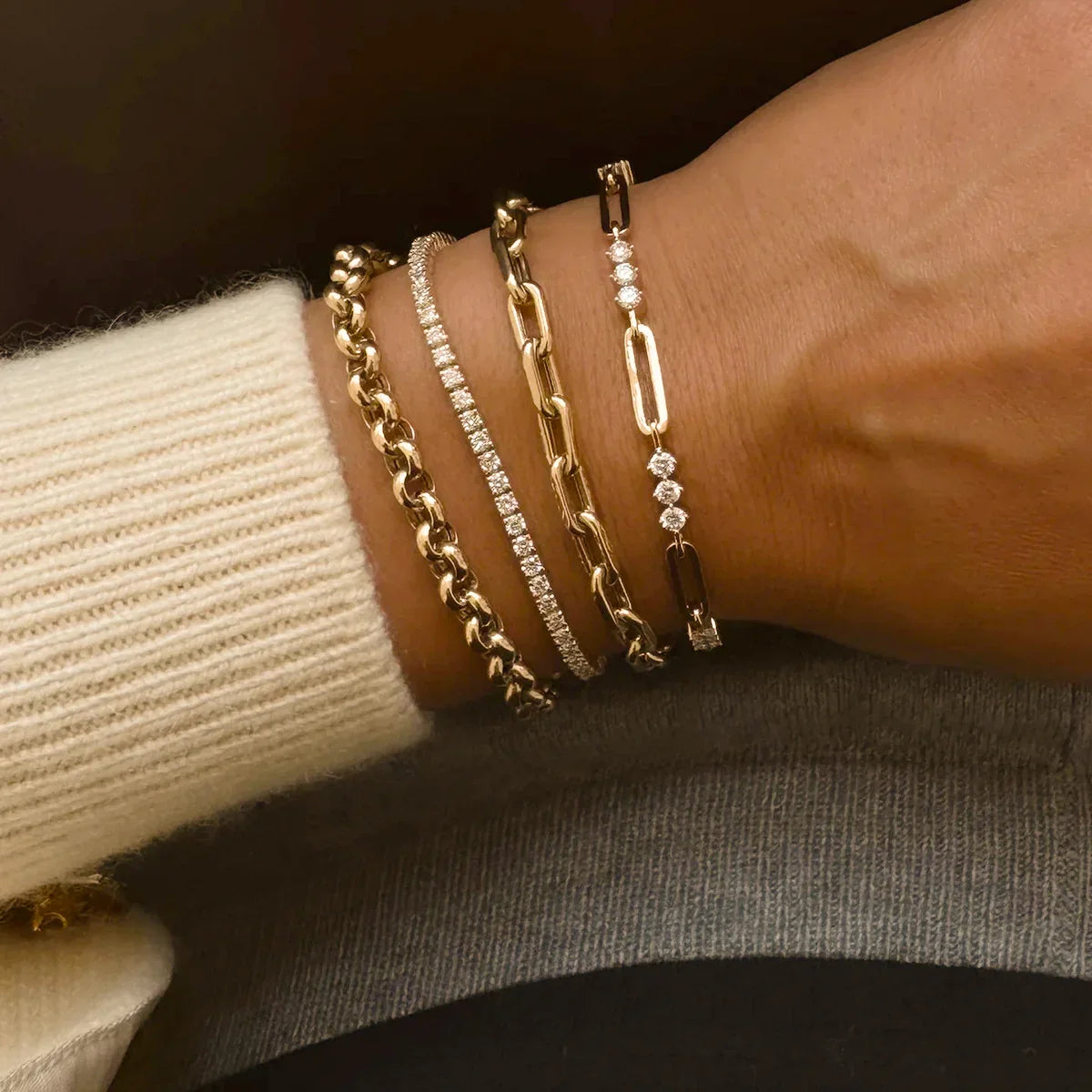 [Amore]Ranielle Diamond Bracelet