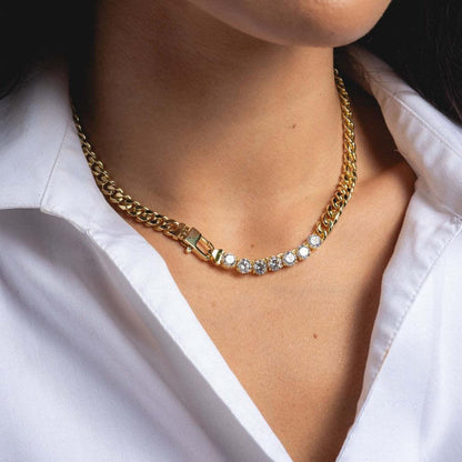 [Amore]Maelle Diamond Necklace