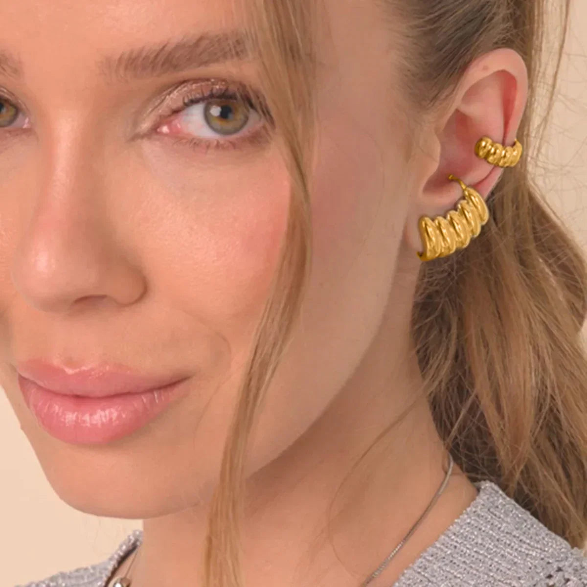 [Amore]Beatrix Gold Earrings