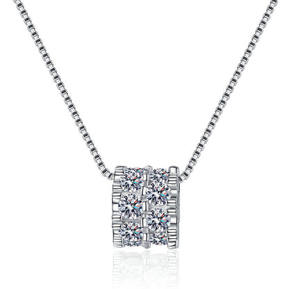 [Amore]ELEGANT SLIM-WAIST MOISSANITE NECKLACE