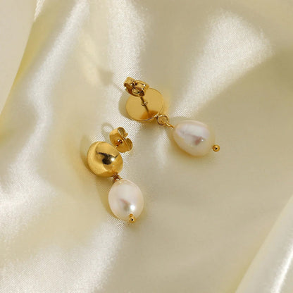 [Amore]Cornelia Freshwater Pearl Earrings