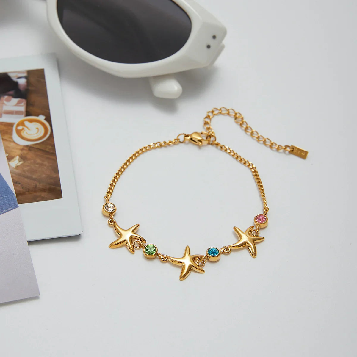 [Amore]Kristine Golden Starfish Bracelet