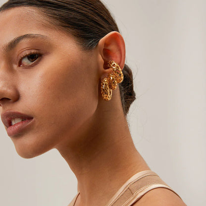 [Amore]Alma Gold Earrings