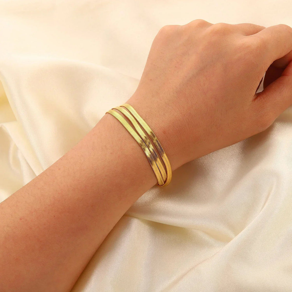 [Amore]Abella Gold Bracelet