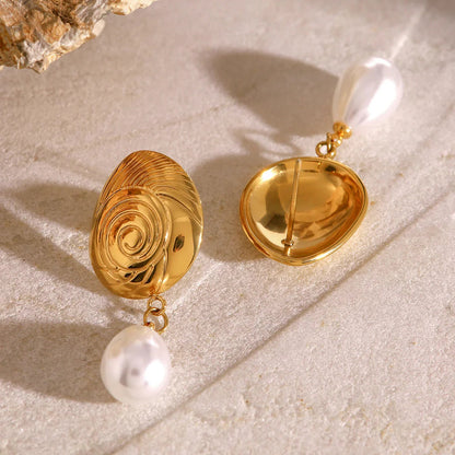[Amore]Eleonora Freshwater Pearl Earrings