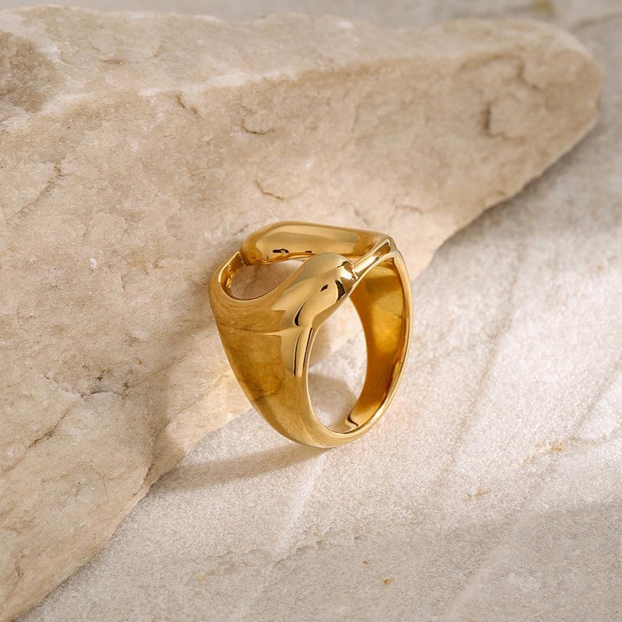 [Amore]Paige Gold Ring