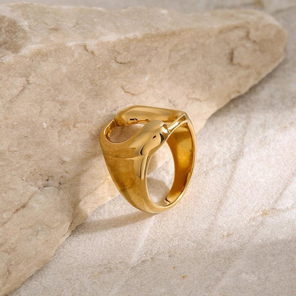 [Amore]Paige Gold Ring