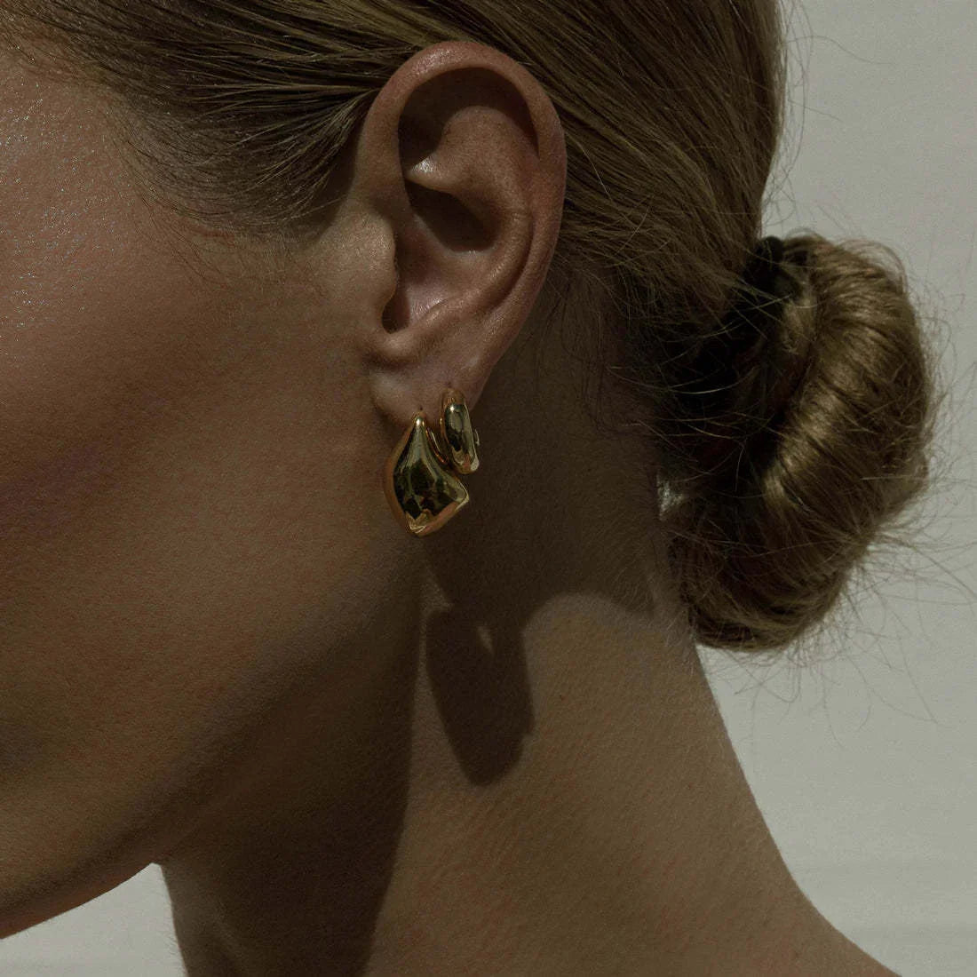[Amore]Selena Gold Earrings