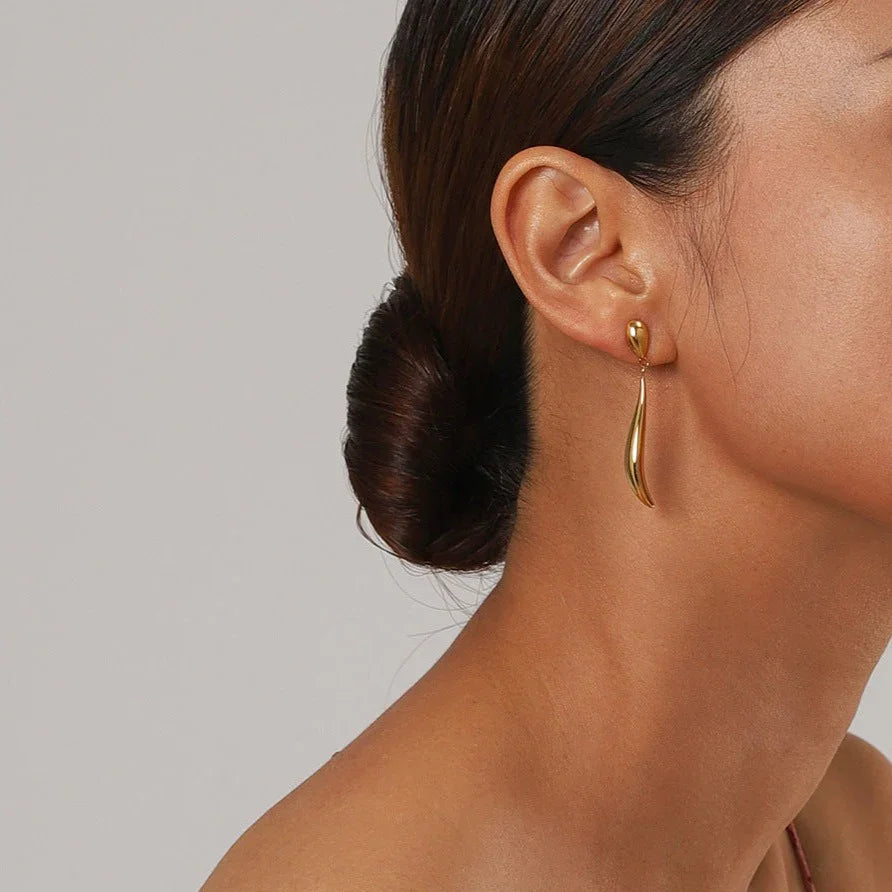 [Amore]Aspen Gold Earrings