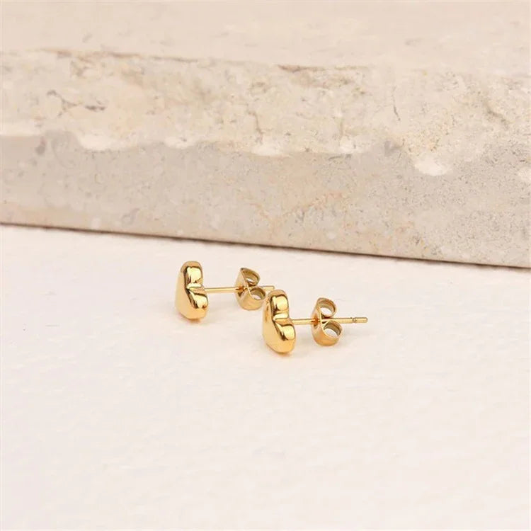 [Amore]Aiko Gold Earrings