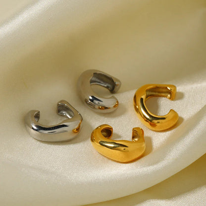 [Amore]Fabienne Gold Ear Cuffs